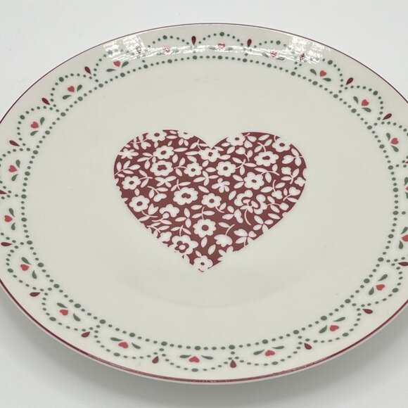 Vintage Japan Porcelain Quilt Heart Footed Coffee Mug & Plate Set Of 3 Coquette - Picture 2 of 8